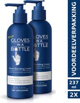 Gloves In A Bottle (GIAB) | Beschermende, hydraterende, herstellende Lotion | Eczeem, Droge Huid, Psoriasis|2 X 240 ml Voordeelverpakking