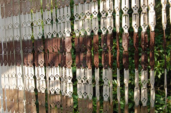 Livn deurgordijn Twinkle wit 100x230 cm kopen? | Raamhorren