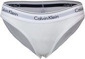Calvin Klein - Culotte de bikini moderne en coton Blanc - M