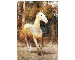 Redesign - Decoupage Tissue Papier - A1 - 'White Majesty'