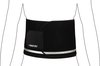 Ceinture Avento Sauna - Réglable - Zwart/Gris argenté - L/XL