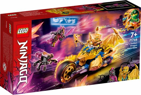 LEGO NINJAGO Jay's gouden drakenmotor - 71768
