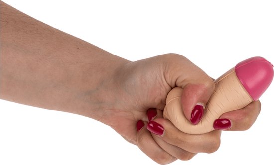 Kinky Pleasure Stress Piemel Om In Te Knijpen Ca. 10cm 1 Stuk