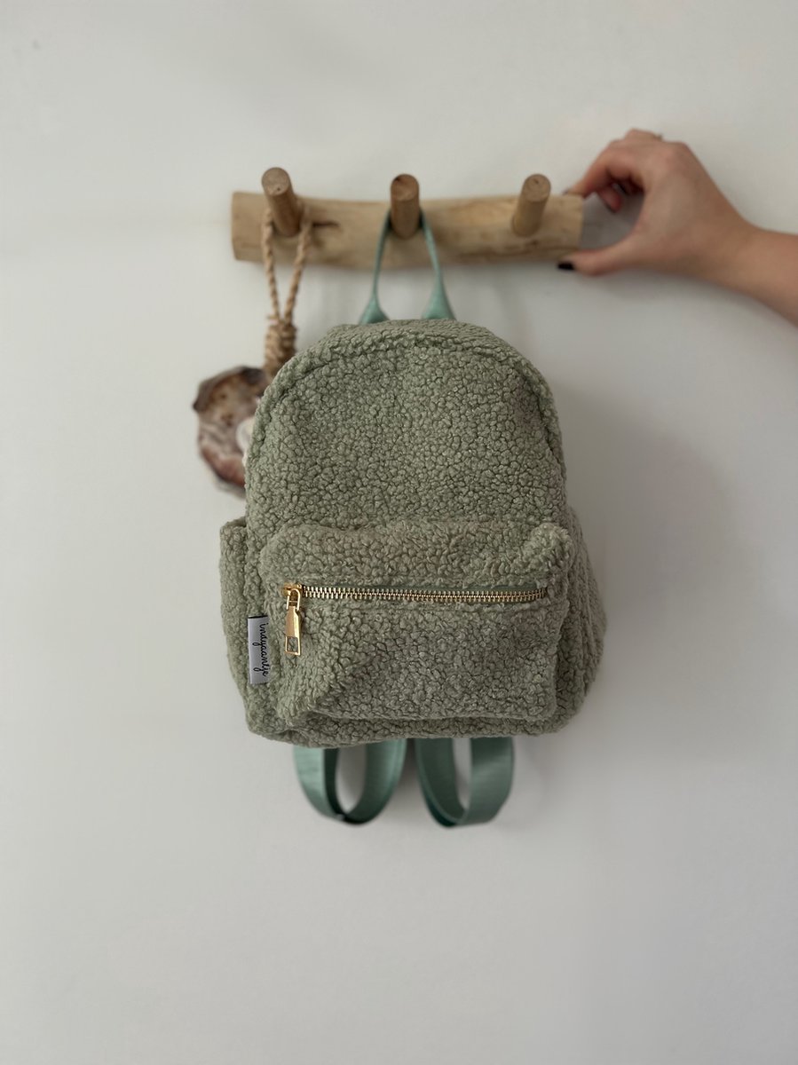 Rugtas Teddy - Schooltas - Kinderen - Groen