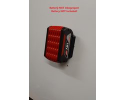 Houder geschikt voor Bosch Blauw Professional & Fein GBA & ProCore 18V accu - Batterijhouder - Wandbevestiging - Wall Mount - Batterij NIET Inbegrepen!