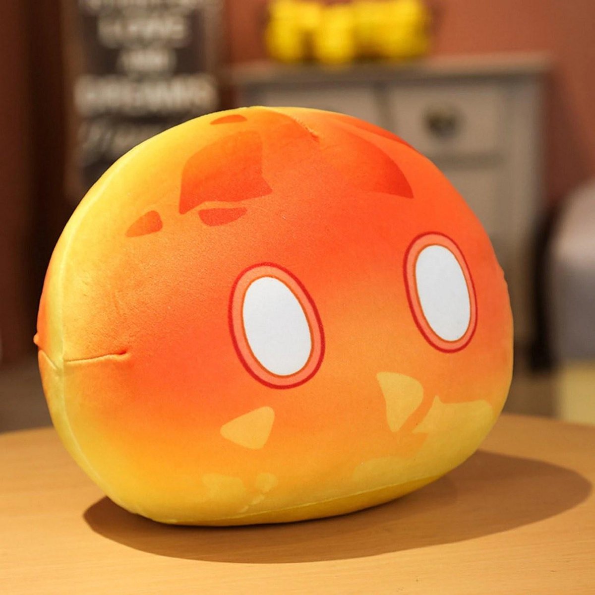 Genshin Impact - Pyro - Slime - Sleutelhanger/Keychain - Anime Merchandise - Manga - 10cm - Manga