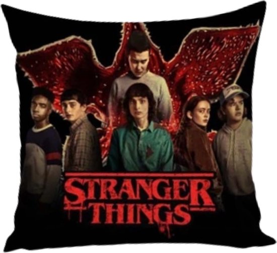 Coussin Stranger Things 40x40cm Polyester avec rembourrage