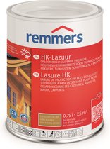 Remmers HK Lazuur Rustiek Eiken 0,75 liter incl. roerhoutje