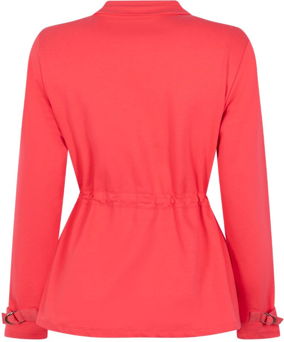 ZOSO 231 Feline Sporty Jacket With Details Pink