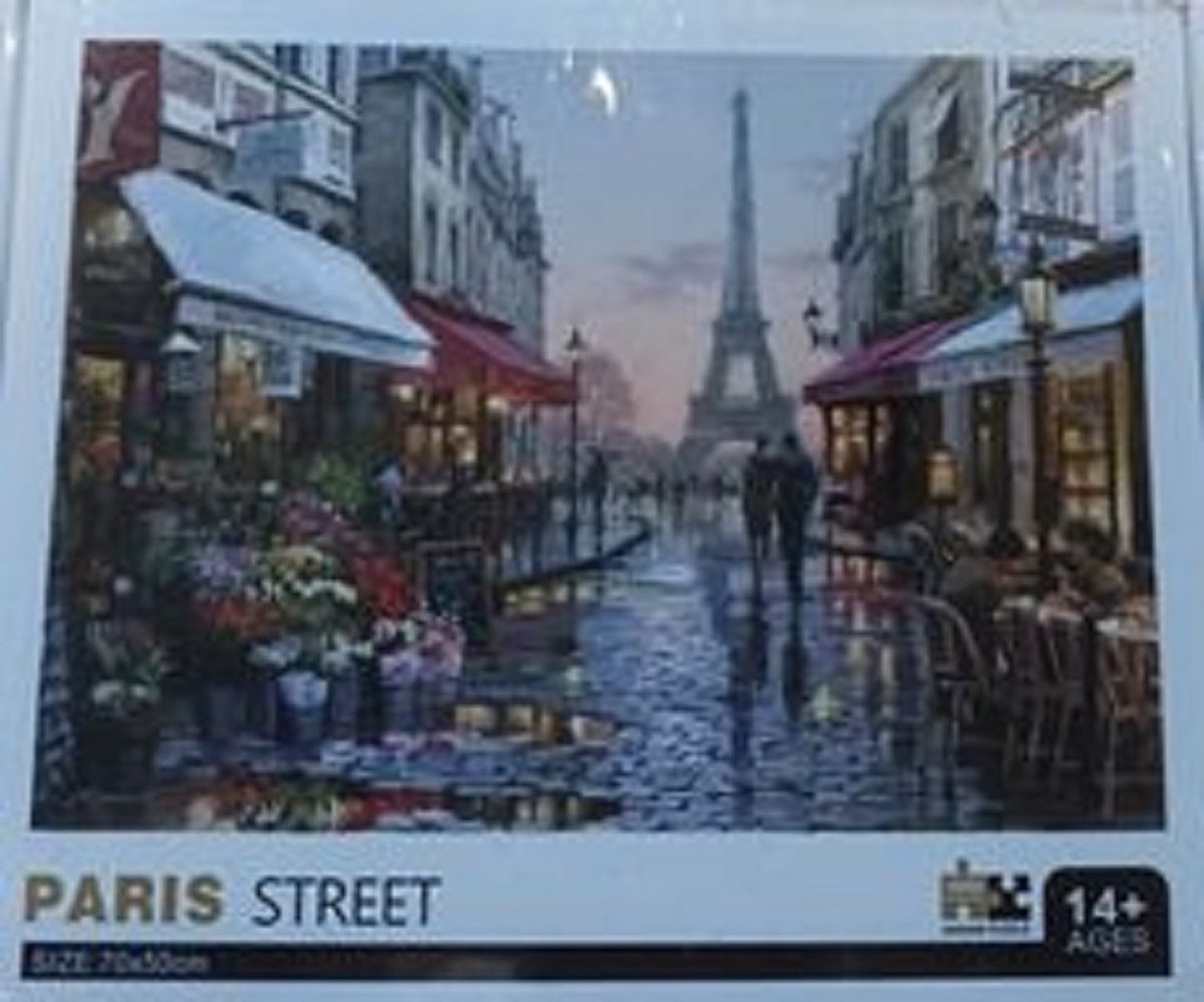 Puzzel 1000 stuks 70cm x 50cm - Paris Street