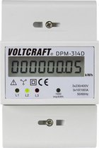 VOLTCRAFT DPM-314D kWh-meter 3-fasen Digitaal 100 A Conform MID: Nee 1 stuk(s)