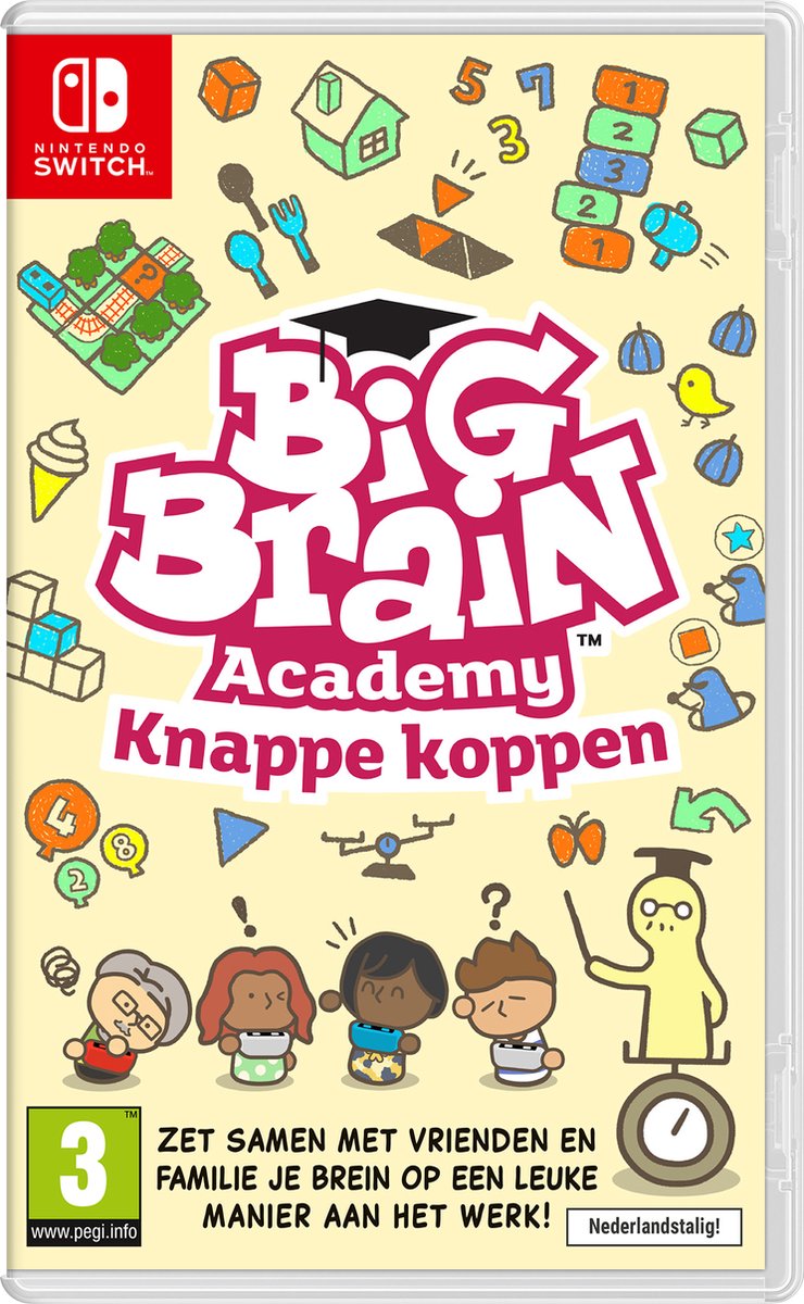 Big Brain Academy: Knappe Koppen - Nintendo Switch - Nintendo