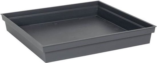 EDA PLASTIQUES Mini serre de culture - 56 x 38 x 24 cm - Gris