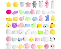 foto van Flightmode- Squishy Mochi 40 Stuks - Uitdeelcadeautjes Voor Kinderen