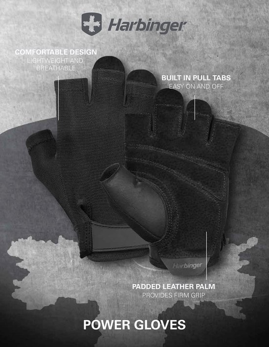 Harbinger Power 2.0 Fitness Handschoenen