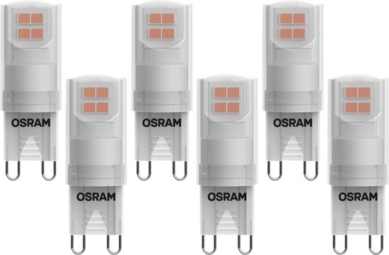 Osram Parathom G9 LED Lamp - 1.9W - Warm Wit - Vervangt 19W - 6-Pack