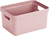 Sunware - Sigma home opbergbox 13L roze - 35 x 24,6 x 18,3 cm