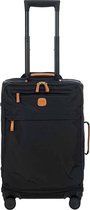 Bric's Handbagage zachte koffer / Trolley / Reiskoffer - X-Travel - 55 cm - Zwart