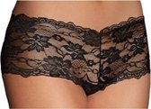 Lingerie - Slip -Sexy kanten slip - Sexy ondergoed - Zwart - One size