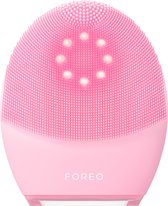 FOREO LUNA 4 plus reinigingsapparaat met nabij-infrarood, verwarmd rood LED-licht en tonifiërende microstroommassage voor de normale huid