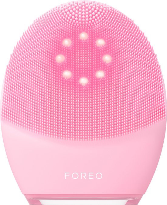 FOREO LUNA 4 plus reinigingsapparaat met nabij-infrarood, verwarmd rood LED-licht en tonifiërende microstroommassage voor de normale huid
