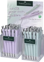 Stylo à bille Faber-Castell - Polyball - XB - 24 pièces - couleurs assorties - FC-241106