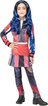 Smiffy's - Megastoere Disney Descendants Evie - Meisje - Blauw, Rood - Medium - Carnavalskleding - Verkleedkleding