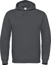 Cotton Rich Hooded Sweatshirt B&C Collectie maat 4XL Antraciet Grijs