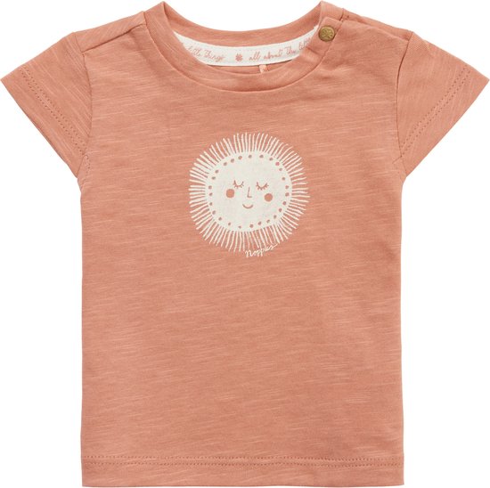 Noppies Vêtements de bébé Filles Tshirt Nicollet Rose Dawn - 50