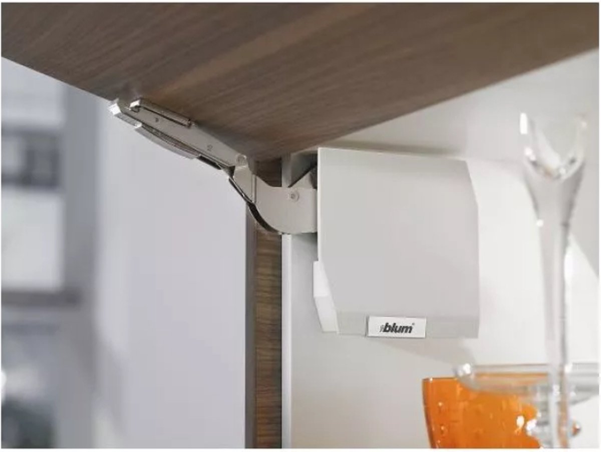 Blum - Aventos HK-S Blumotion (Soft-Close) - 220-500 - Zijde Wit - 20K2B00.06 Inclusief Montageplaat