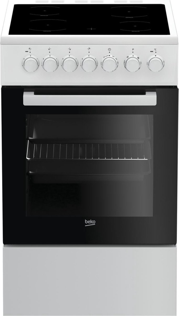 Beko FSM57100GW - Elektrisch fornuis