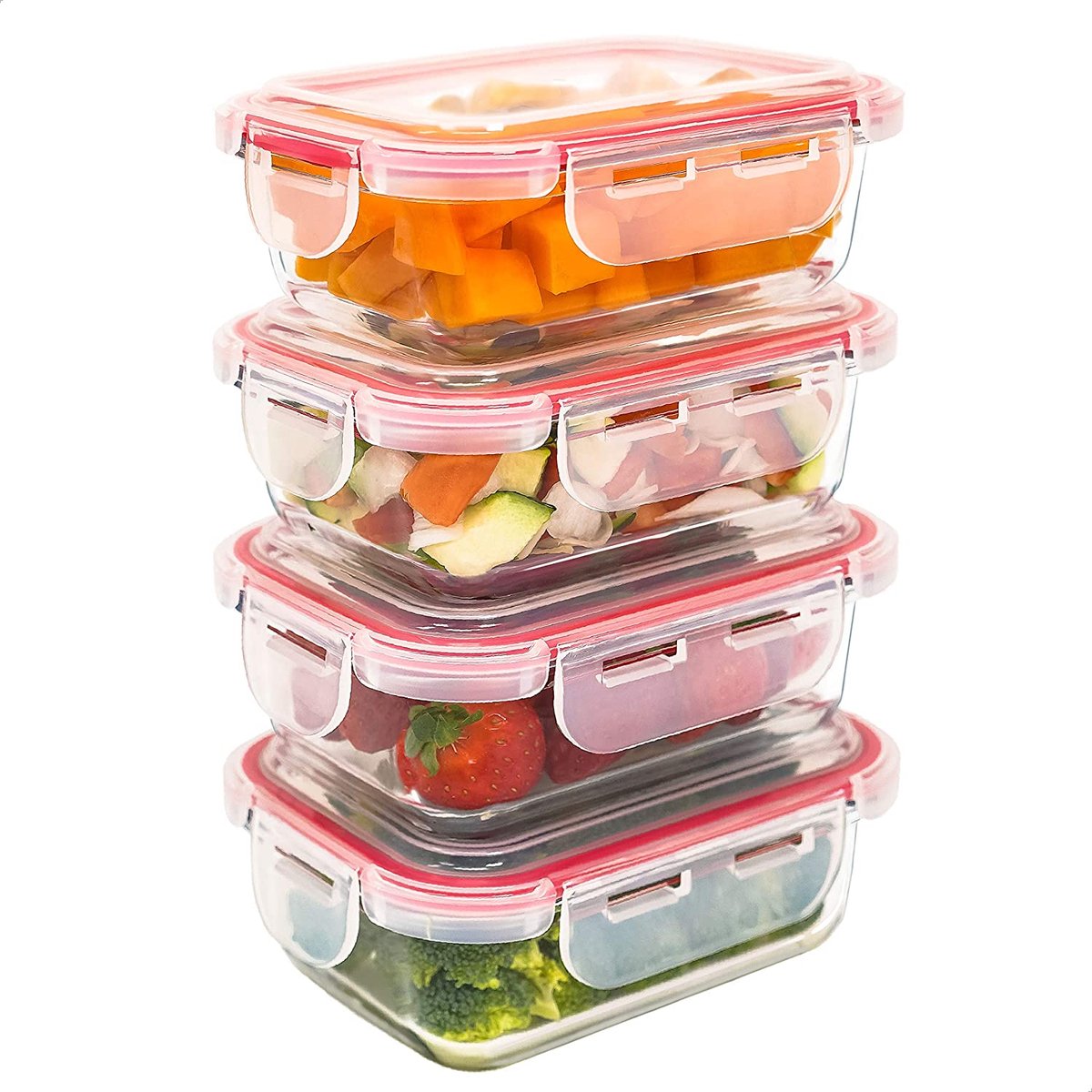 Lot de 36 pots à épices en plastique de 100 l avec couvercles shaker, conteneurs d