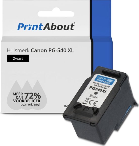 Cartouche d'encre Canon PG-540 XL de marque propre Noir Haute capacité |  bol.com