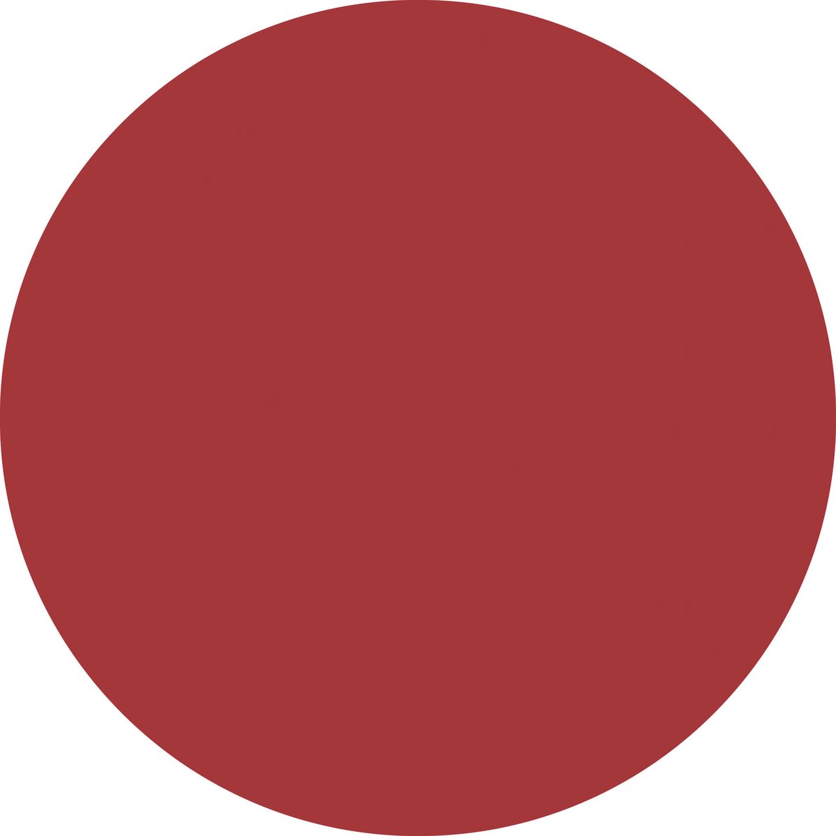 UNI kleed vinyl rond | Rood