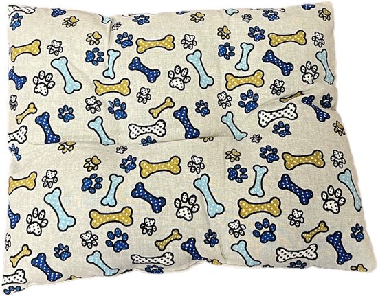 Nobleza Hondenkussen - Kussen hond - Benchkussen hond - 52x38 - Grijs