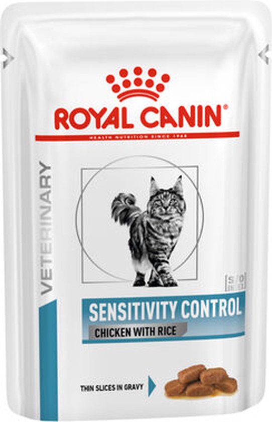 Royal Canin Sensitivity Control kat 48x85g kip (zakjes)