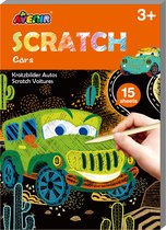 Avenir Scratch: ART BOOK MINI A6 / Auto's, 15 pagina's, 3+
