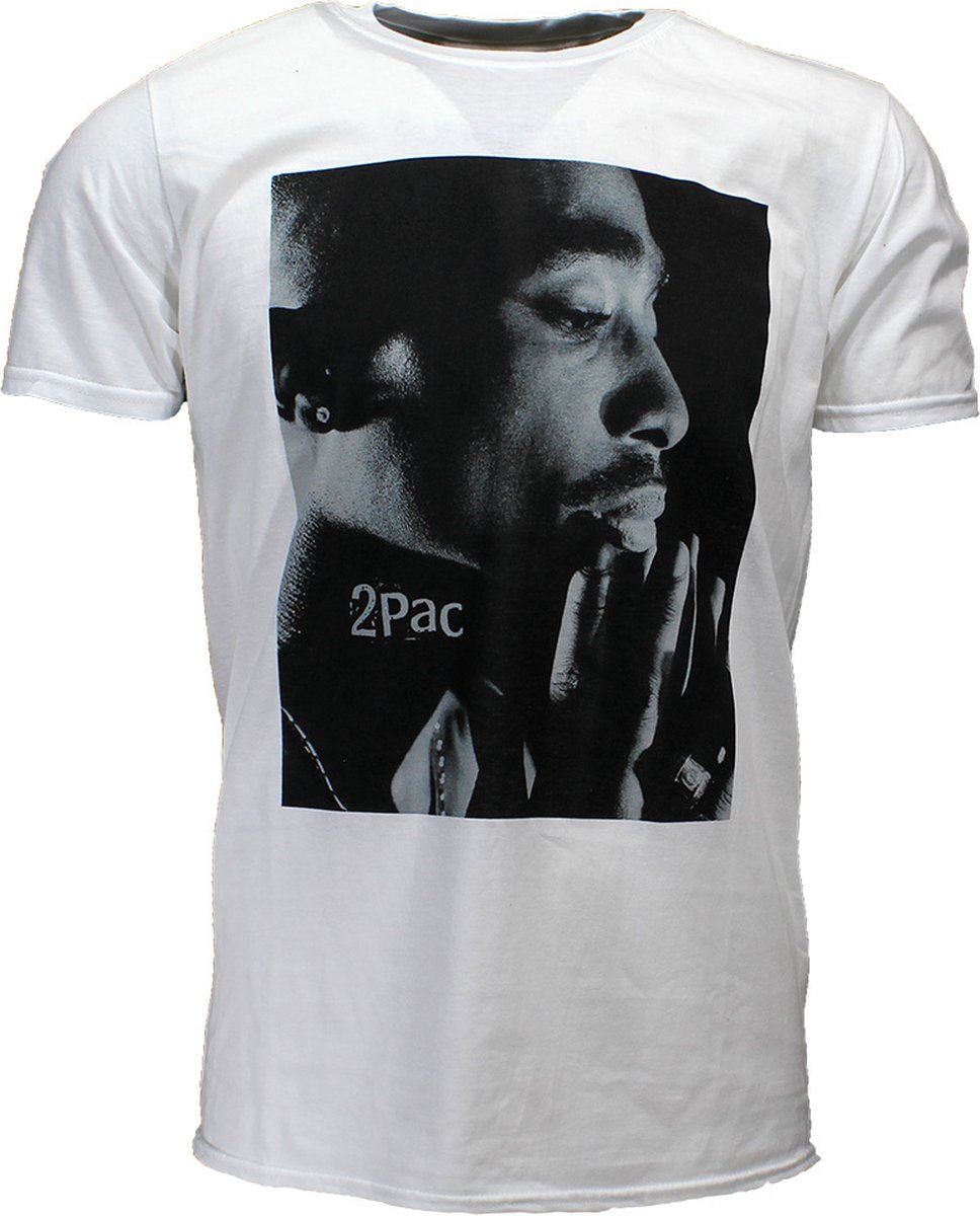 Tupac 2PAC Changes Side Photo T-Shirt - Officiële Merchandise - L