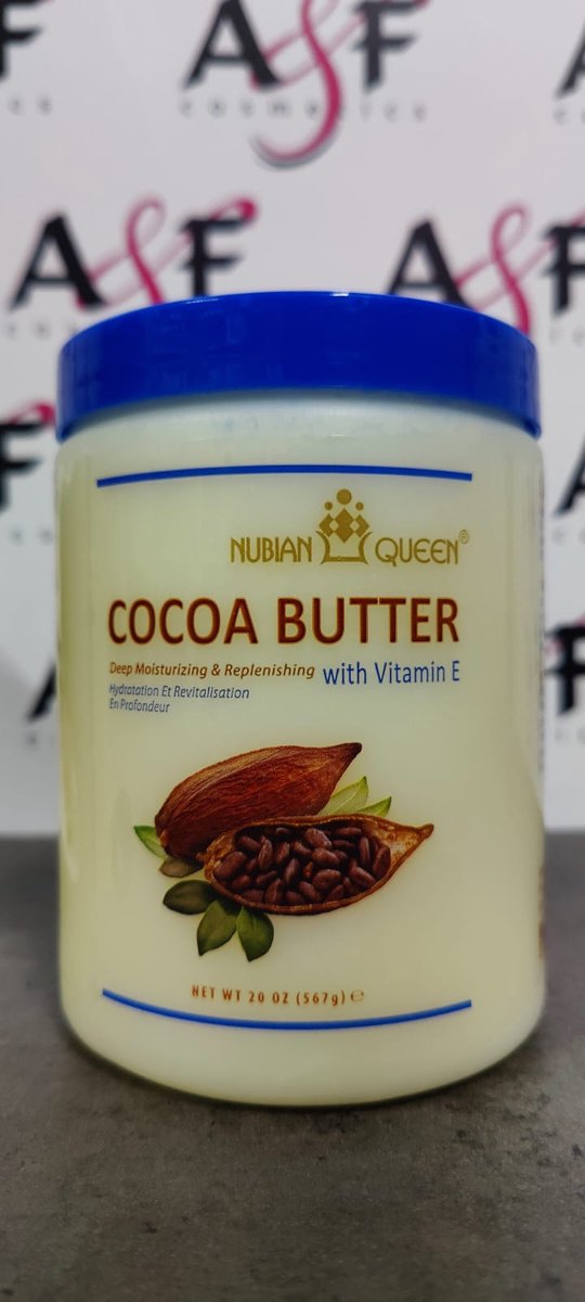 Nubian Queen Cocoa Butter with Vitamin E - 567g
