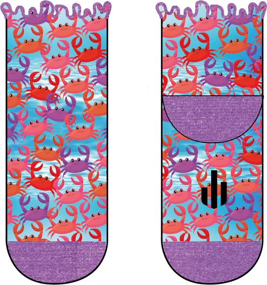 Sock My Crab - damessokken - leuke sokken - 39-42 - nieuwe collectie 2023 - naadloos