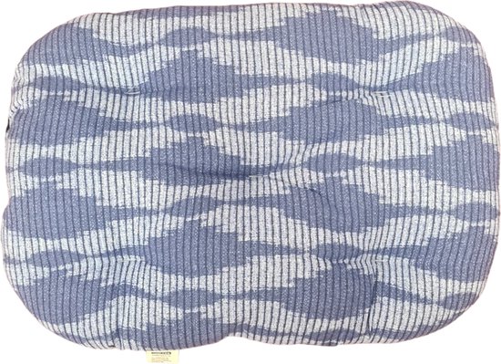 Nobleza Dierenkussen - Hondenkussen - Kattenkussen - 55x40 - Blauw