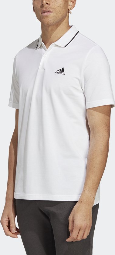 adidas Sportswear Essentials Piqué Small Logo Polo Shirt - Heren - Wit- 3XL