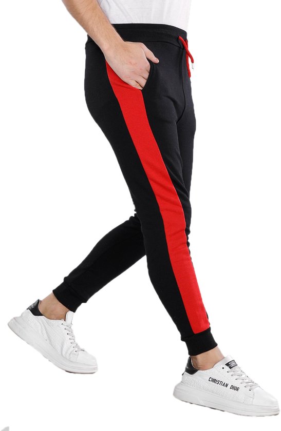 Elit Sport sportwear joggingbroek Premium Quality-Heren-Zwart-XL