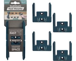 Stealthmounts Machinehouder Voor Makita Lxt - Blauw - 4-pack