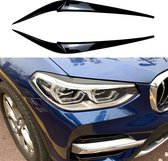 Booskijkers zwart glans voor BMW X3 G01 & X4 G02 vanaf Boujwaar 02/2018