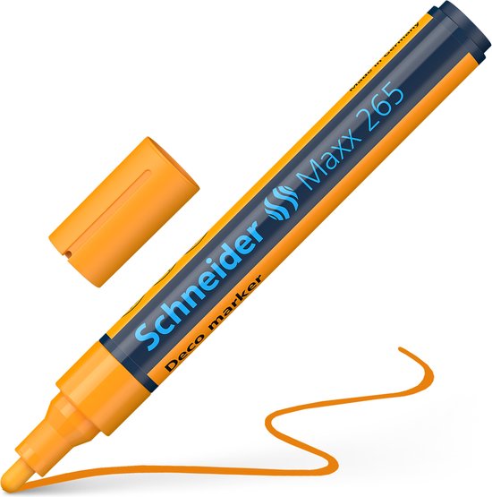 Schneider krijtmarker - Maxx 265 - oranje - S-126506