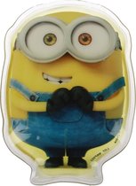 Minions - Mini Herbuikbaar Coldpack - voor Kinderen - Afmeting: 7,5 x 10,5 x 0.5 cm!