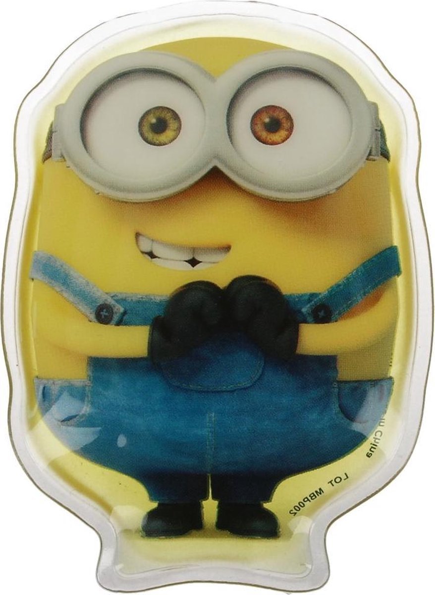 Goedkoopste Minions - Mini Herbuikbaar Coldpack - voor Kinderen - Afmeting 7,5 x 10,5 x 0.5 cm!