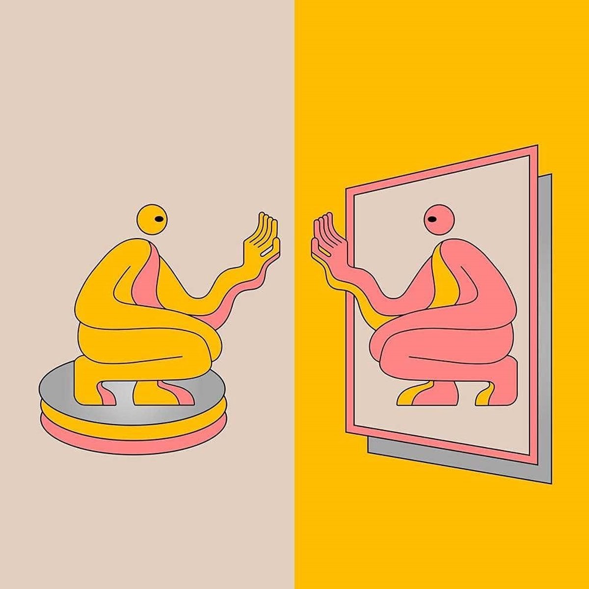 DJ Seinfeld - Mirrors (2 LP) (Coloured Vinyl)