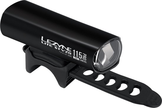 Lezyne Lite Drive StVZO Pro - Oplaadbare LED fietslamp voor - 3 Standen - 290 Lumen - Accu 13.5 uur - Aluminium - Zwart